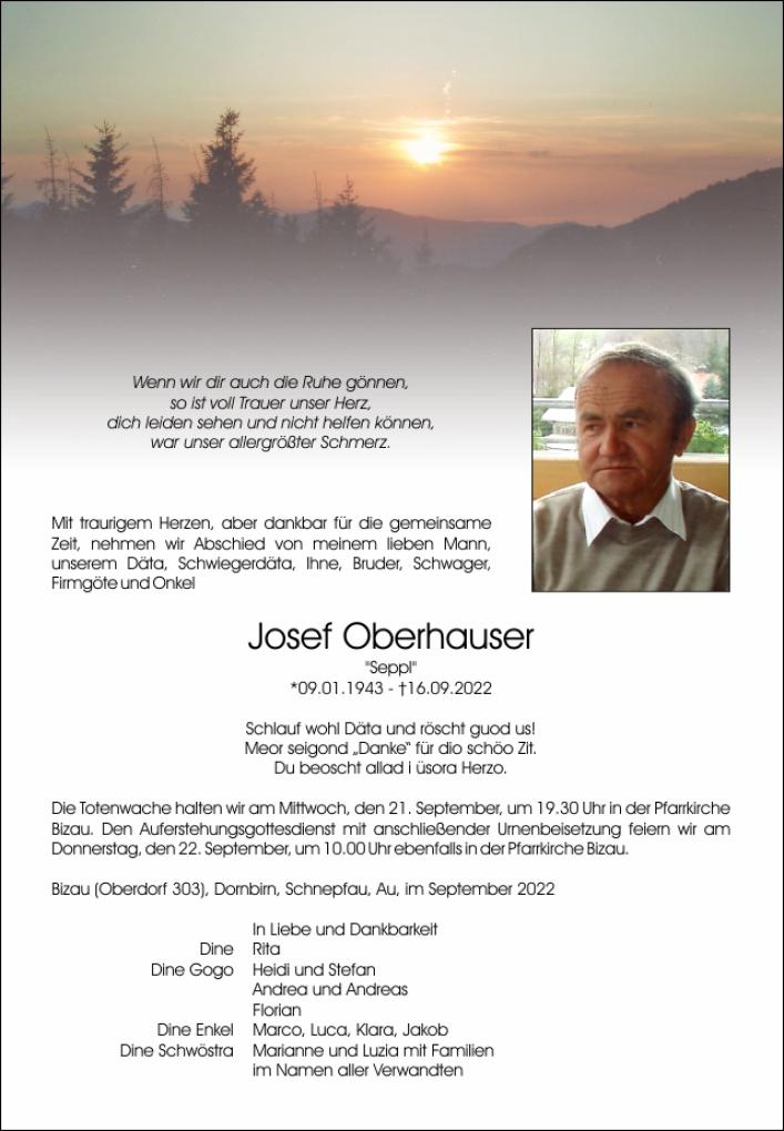 Josef Oberhauser